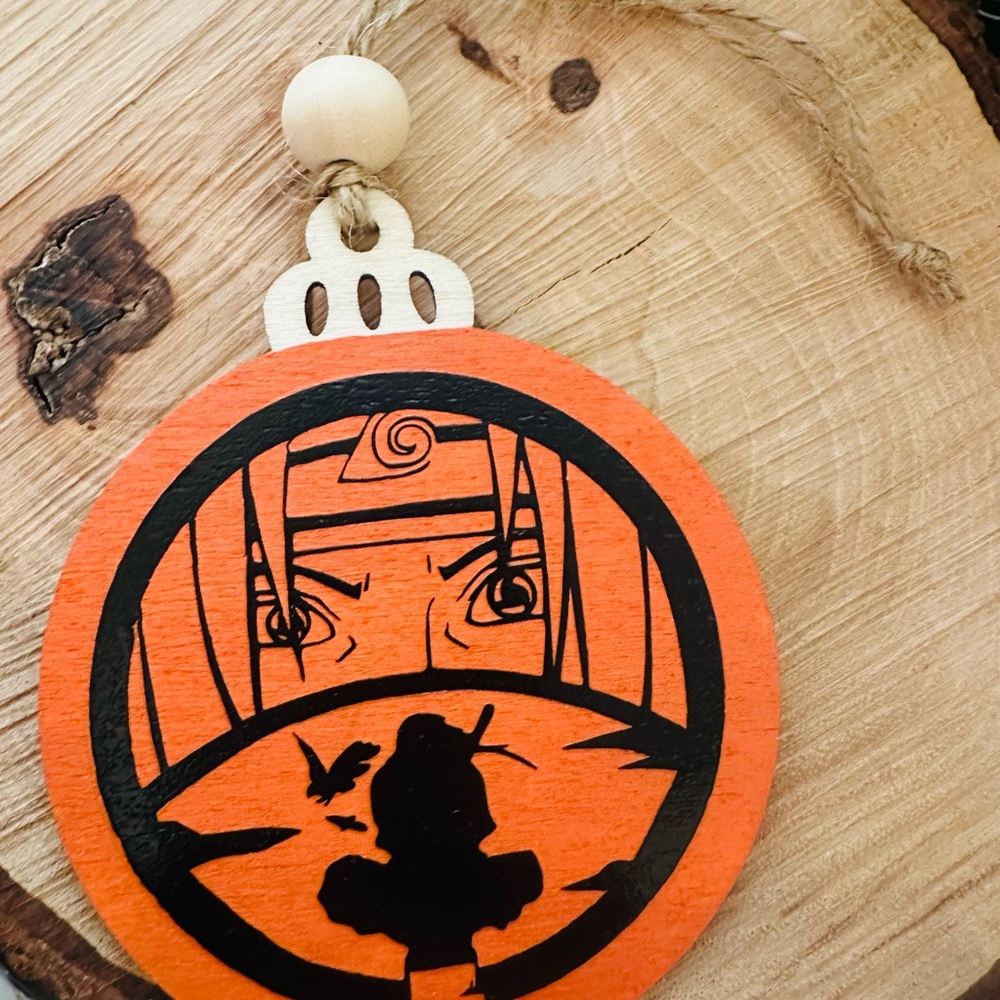 Handmade Itachi Uchiha, Anime, Christmas, ornament, Naruto, cartoon,